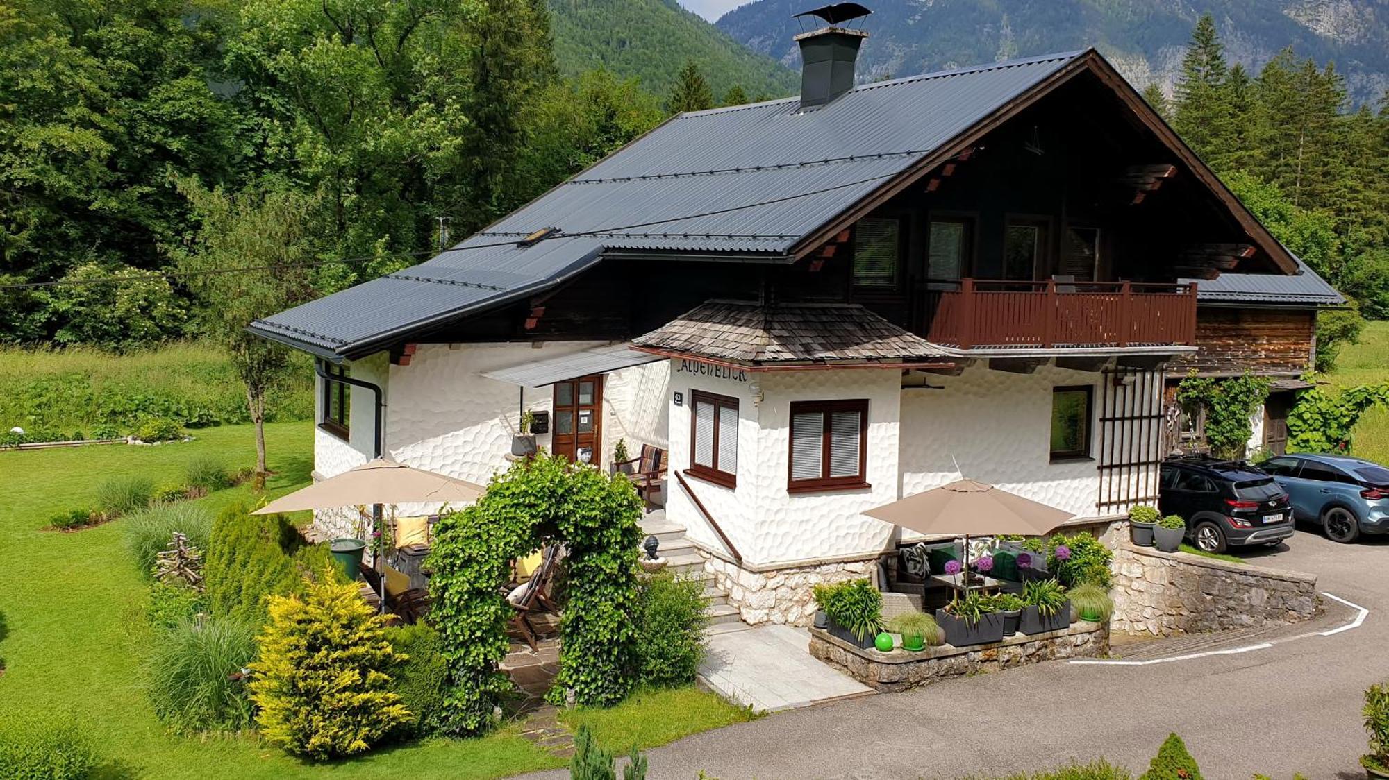 Haus Alpenblick Apartment Обертраун Екстериор снимка